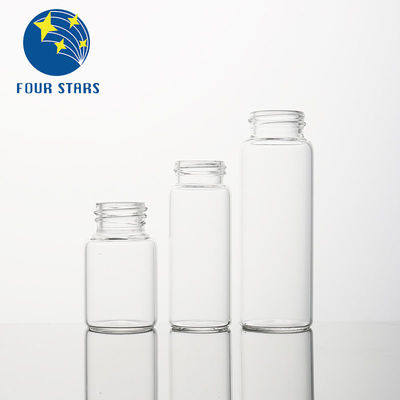35mm Tinggi Botol Kaca Kecil Sekrup Atas