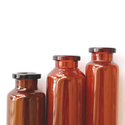 Kustom ODM 3 Ml Botol Kaca Borosilikat Netral Botol Kaca Kecil Untuk Obat
