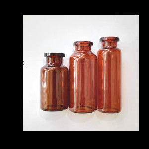 Botol Kaca Amber Borosilikat Netral Botol Pil Kaca Kecil ODM