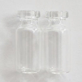 Botol Kaca Farmasi Borosilikat Bulat 13mm Mulut Dengan Stopper