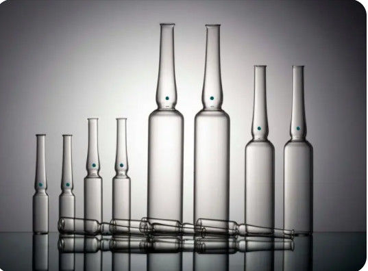 Clear 40ml Amber Ampoule Untuk Obat-obatan Dan Vaksin
