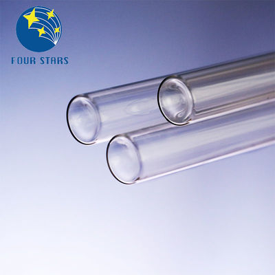 kualitas  Lightweight 2.2g/Cm2 Transparent Glass Tube In Chemistry Lab pabrik