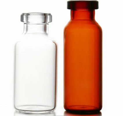 Botol tubular kaca farmasi / botol kaca botol / botol kaca kosong / botol kaca sekrup atas / botol kaca amber / botol 10 ml