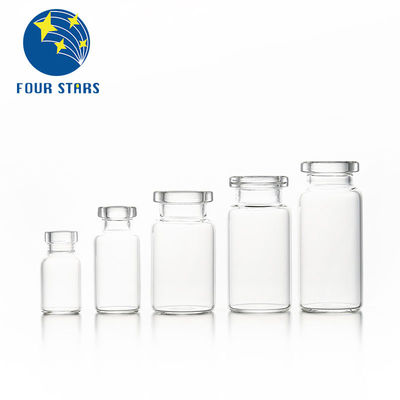 Resistensi Aliran Rendah Botol Kaca 15 Ml Tahan Alkali Botol Kaca Mini