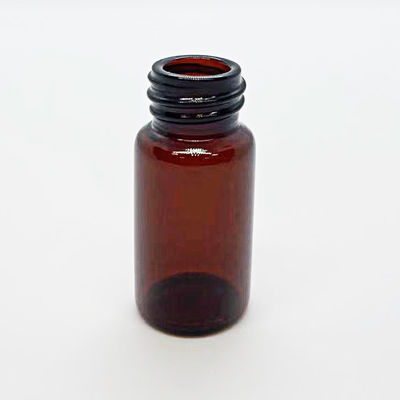 Kekuatan Dampak Botol Kaca Farmasi Amber 3ml Botol Leher Sekrup