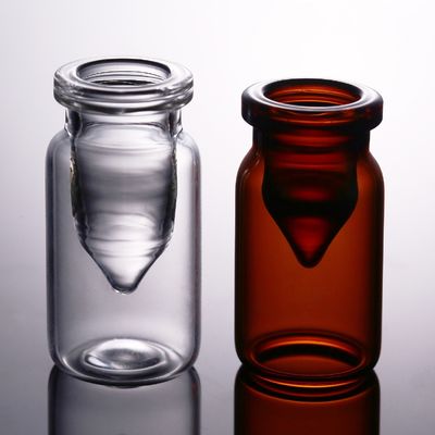 Transparansi Tinggi Tabung Kaca Bening Vial Thermal Shock Resistance 3ml 5ml