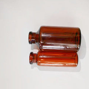 Botol Kaca Injeksi Steril Borosilikat Netral 10 Ml Botol Dengan Tutup