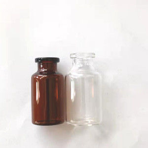 Botol Kosong Kosong Farmasi 30ml Stopper Karet Botol Kaca Bening