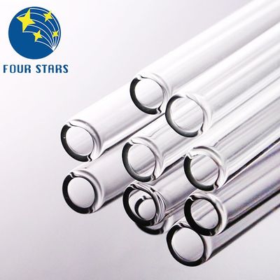 10.75-22.50mm Tabung Tabung Kaca Farmasi Bening USP TYPE I