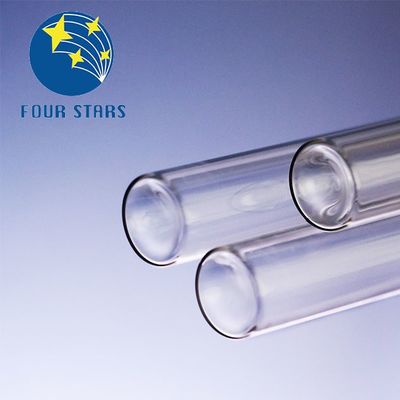 Tabung Kaca Kimia Borosilikat Tahan Panas Tabung Tebal Dinding 0.5-1.6mm