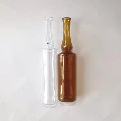 Jernih Farmasi Kaca Ampoule Botol Kaca Sealable Kecil 20ml