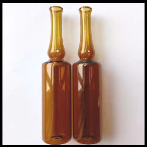 Ampul Kaca Amber Kosong 10ml 20ml Botol Kaca Obat yang Dapat Disegel