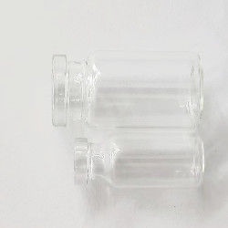 Botol Kaca Farmasi Borosilikat Bulat 13mm Mulut Dengan Stopper