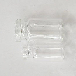 Botol Kaca Farmasi Borosilikat Bulat 13mm Mulut Dengan Stopper
