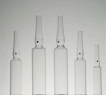 Volume 1ml - 40ml Ampul Kaca Kosong yang Dapat Disegel Untuk Injeksi