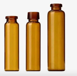 Botol Kaca Injeksi Kaca Soda Lime Bulat 10ml Bening Dan Kuning